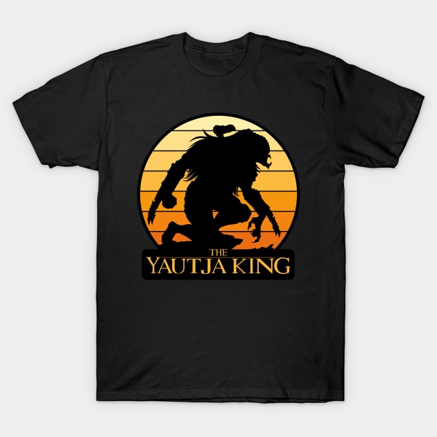 The Yautja King T-Shirt by mikegoesgeek